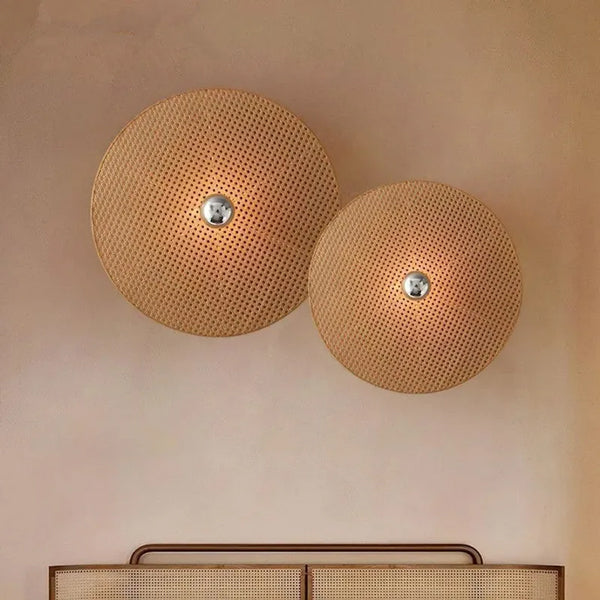 Décoration lumineuse bois applique murale moderne authentique