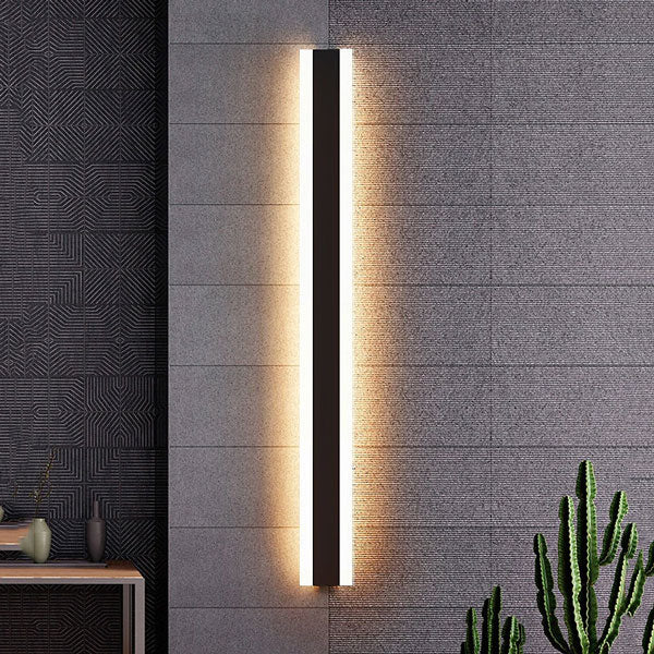 Applique LED extérieure design vue rapprochée luminaire moderne