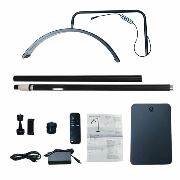 Lampadaire Simple Demi-Lune LED