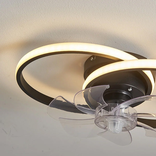 Lustre LED Ventilateur