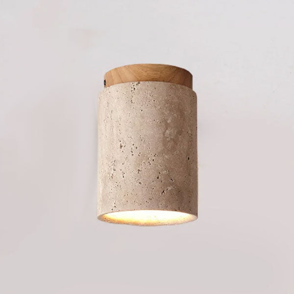 Plafonnier Travertin Moderne Petit