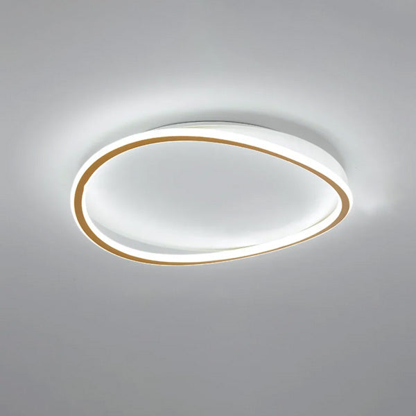 Plafonnier LED moderne circulaire éclairage design plafond contemporain