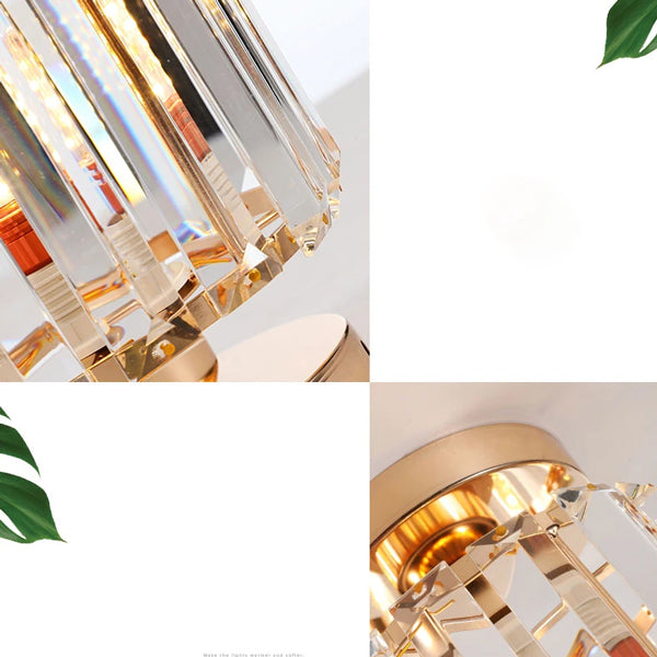 Détail du verre travaillé du plafonnier industriel