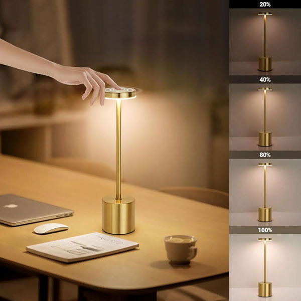 luminaire rechargeable design contemporain