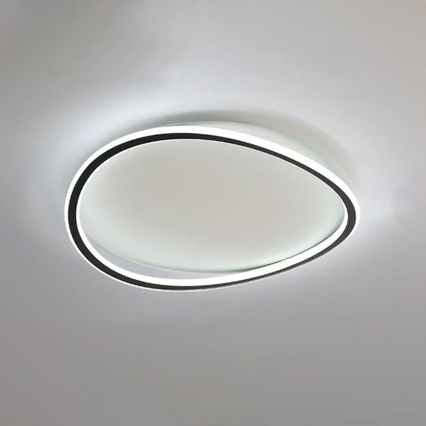 Éclairage plafonnier LED rond moderne luminaire contemporain minimaliste