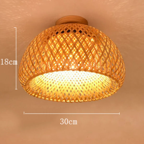 Luminaire Bambou salon chambre cuisine