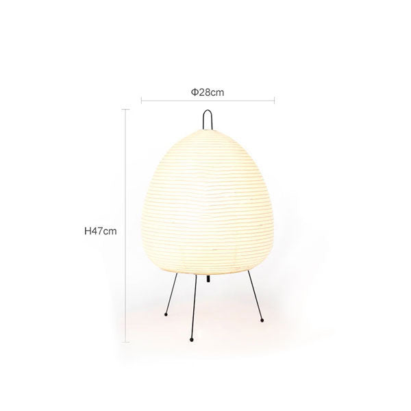 Lampe de Chavet Papier Japonais