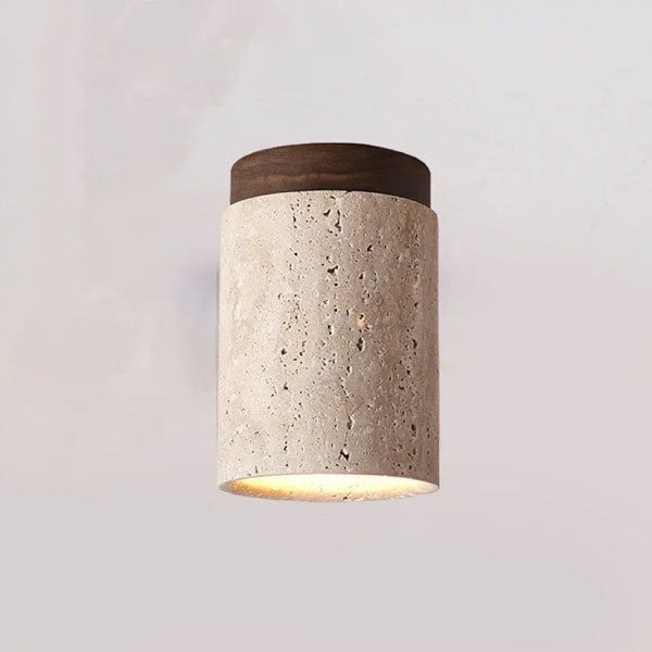 Plafonnier Travertin Moderne Petit
