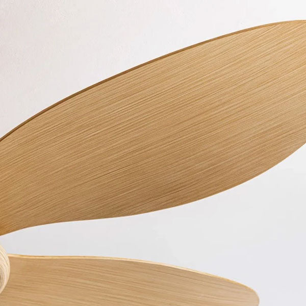 Plafonnier en Bois avec Ventilateur et LED