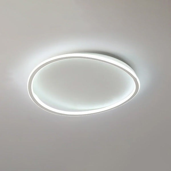 Luminaire moderne plafonnier LED cercle éclairage design géométrique