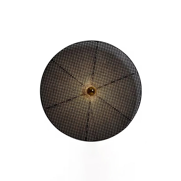 Luminaire mural bois rond applique contemporaine style scandinave