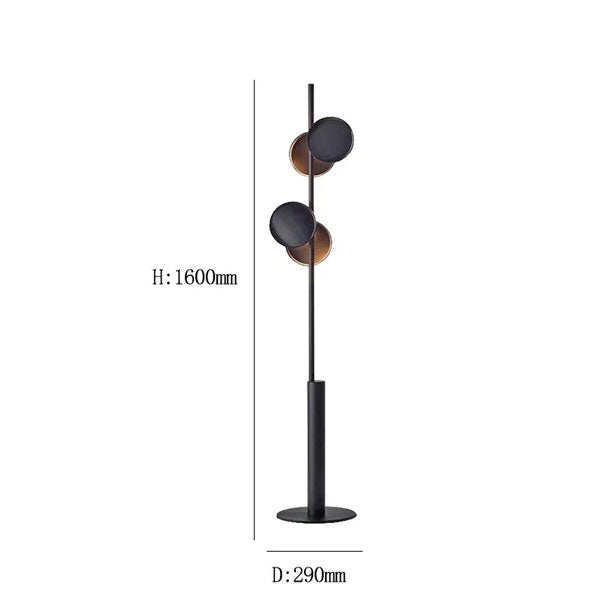 Lampadaire Noir Salon Rétro