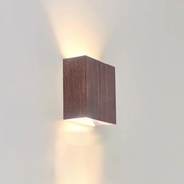 Applique led en bois