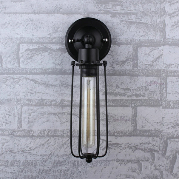 Luminaire mural noir industriel design nordique
