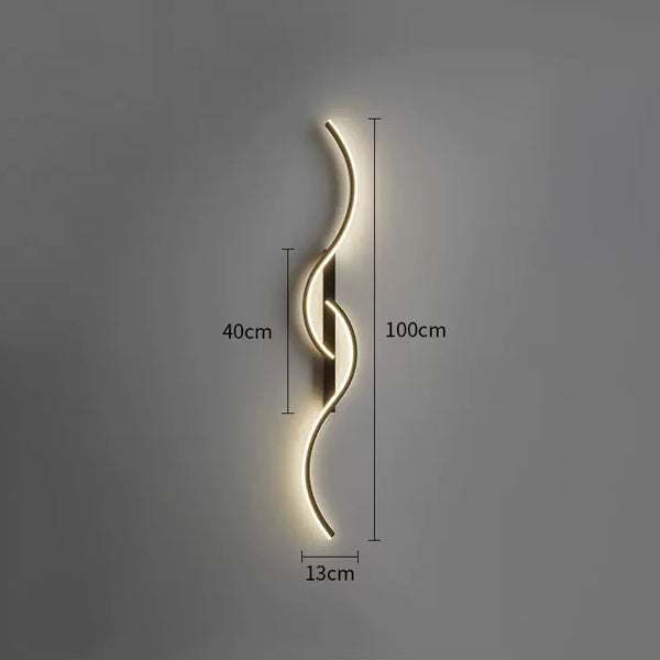 Luminaire applique murale moderne LED design éclairage élégant