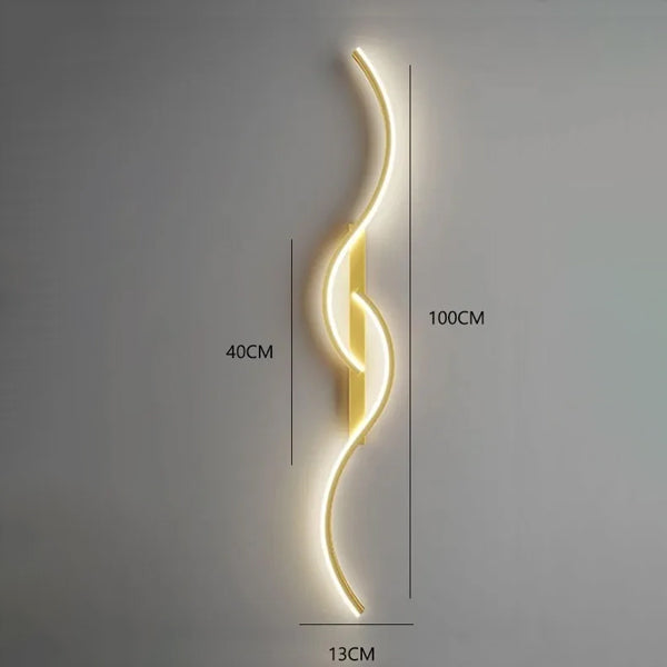Applique murale LED contemporaine moderne design éclairage élégant