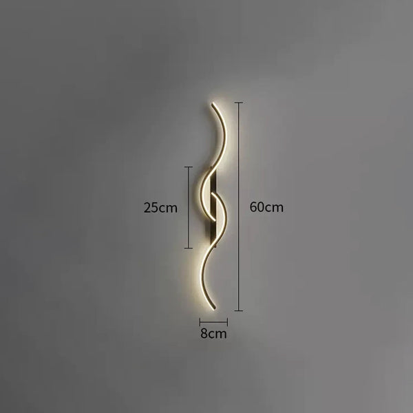 Éclairage mural moderne applique LED design contemporain minimaliste