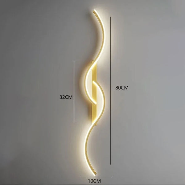 Éclairage applique murale LED moderne design luminaire contemporain