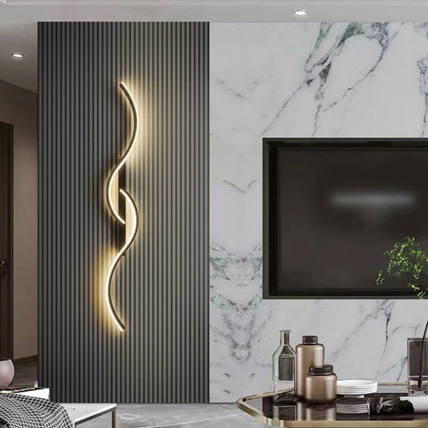 Applique murale LED design moderne éclairage contemporain élégant