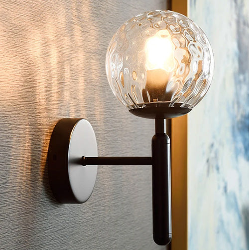 Applique Murale Moderne Ronde Noir