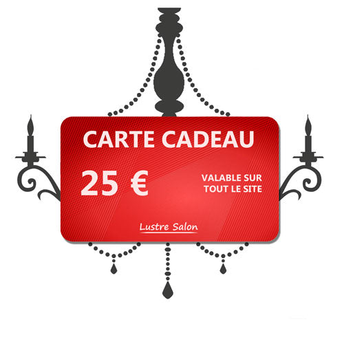 Carte Cadeau Lustre Salon