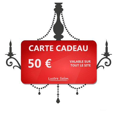 Carte Cadeau Lustre Salon