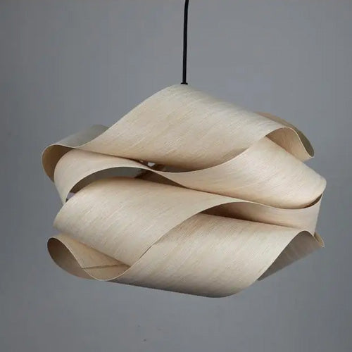 Lustre Original Nordique Lames Bambou
