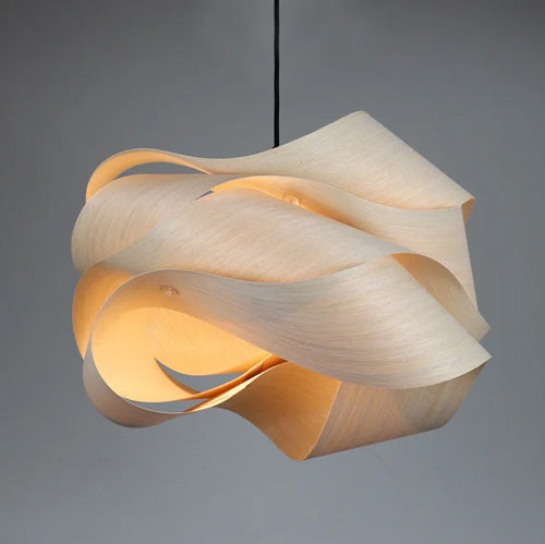 Lustre Original Nordique Lames Bambou
