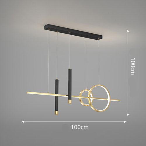 Suspension lustre salon moderne nordique éclairage scandinave design authentique