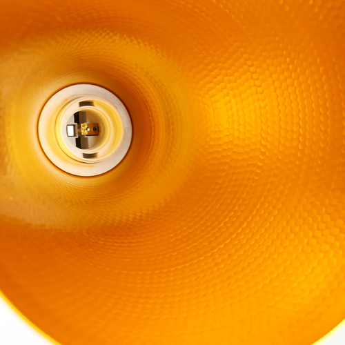 Lustre Industriel Aluminium Rustique