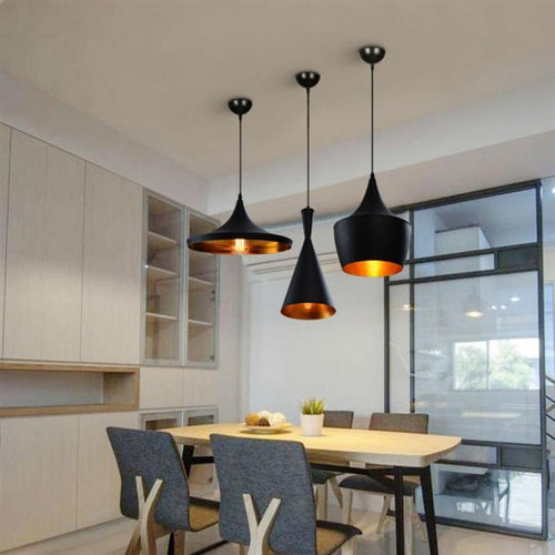 Lustre Salon Industriel Aluminium