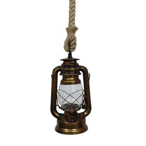 Lustre Industriel Lampe à Huile Salon