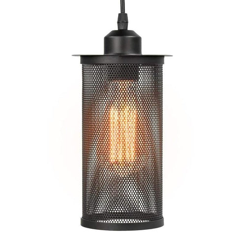 Lustre Salon Industriel Lanterne vintage fer