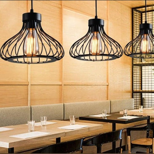 Lustre Salon Industriel retro rond