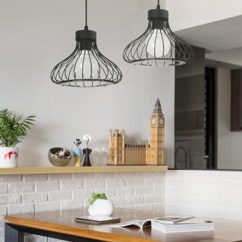 Lustre Salon Industriel rond