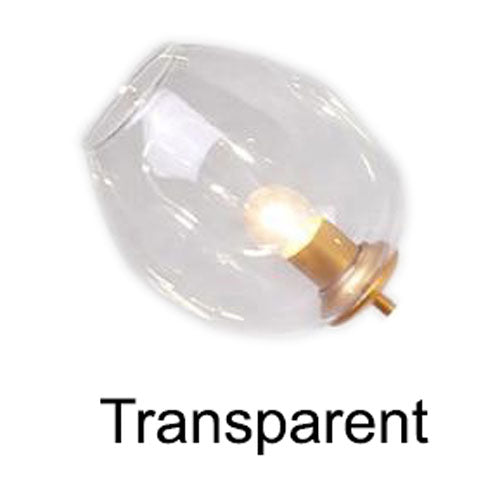 Suspension lustre bulles verre moderne salon éclairage design tendance