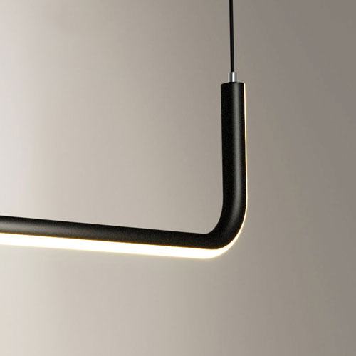 Lustre Moderne Ligne Épurée
