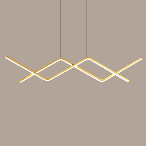 Lustre Salon Moderne Suspendu à LED