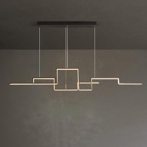 Lustre Salon Moderne XL à led
