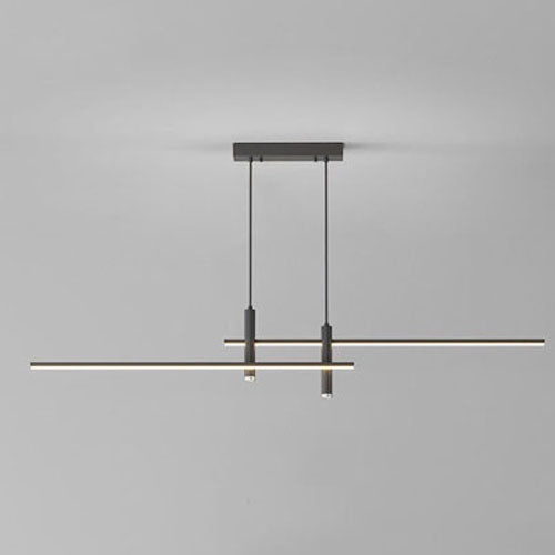 Suspension moderne lustre salon minimaliste éclairage design sophistiqué