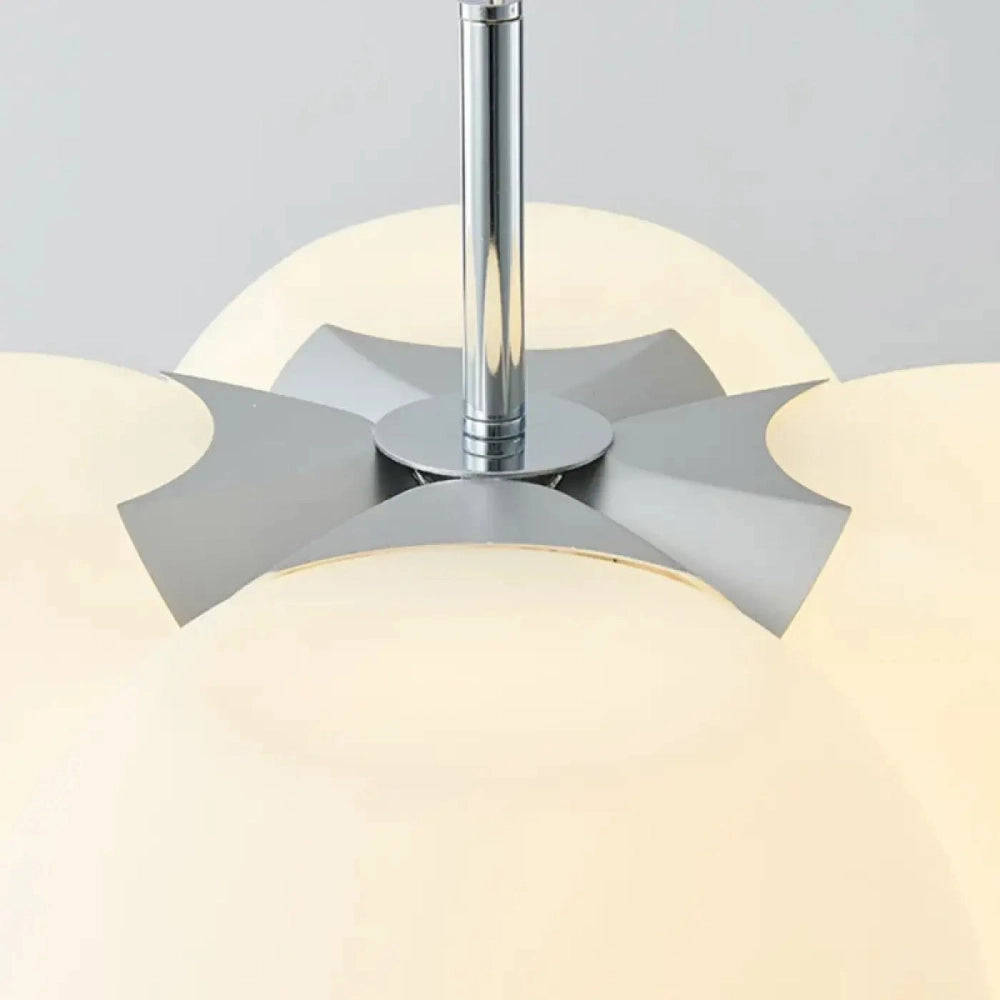 Lustre Salon Nuage Bulles Blanc Moderne