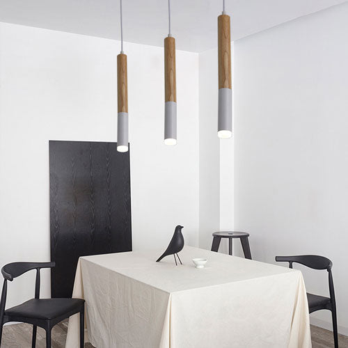 Lustre Salon Tube LED