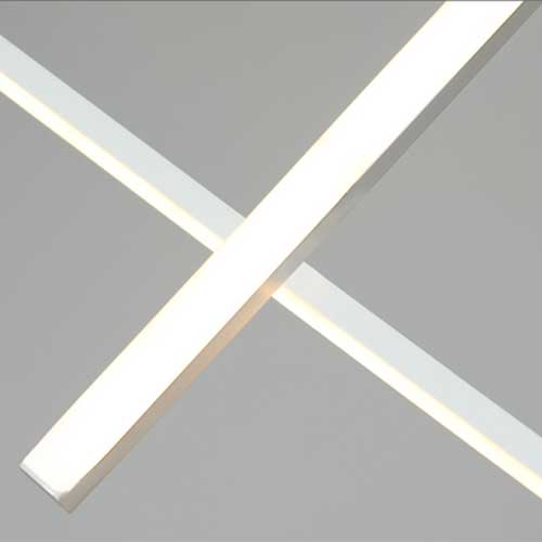 Suspension moderne minimaliste lustre design salon épuré élégant