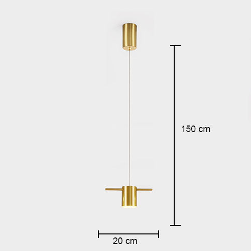 Suspension spots moderne lustre salon éclairage design tendance