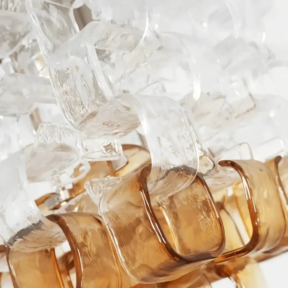 Lustre Suspension Cristal Cube Verre Prestige