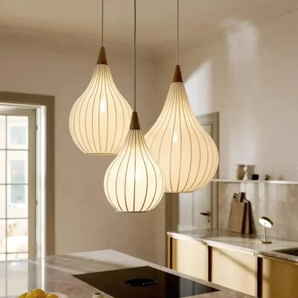 Lustre Tissu Salon Poire Japonais