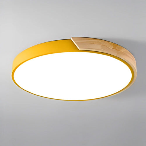 Plafonnier moderne rond LED éclairage design luxueux raffiné