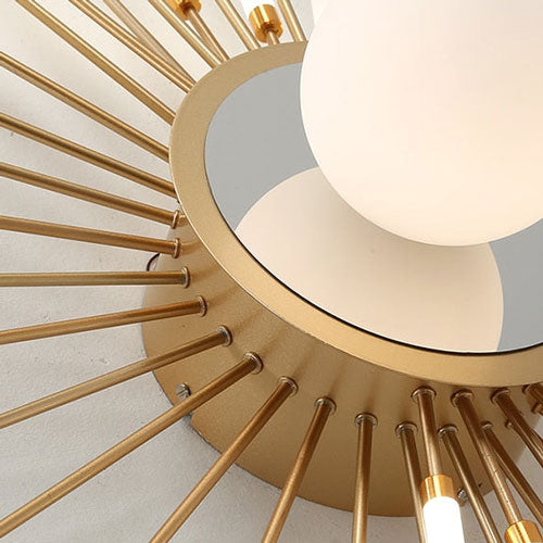 Éclairage plafonnier moderne boule LED luminaire sphérique design tendance