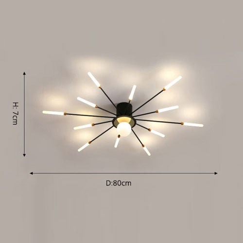 Suspension plafonnier moderne LED boule luminaire design sophistiqué