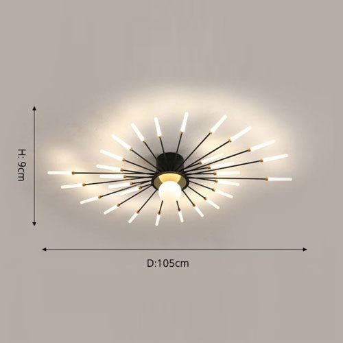 Éclairage moderne plafonnier LED boule luminaire sphérique design